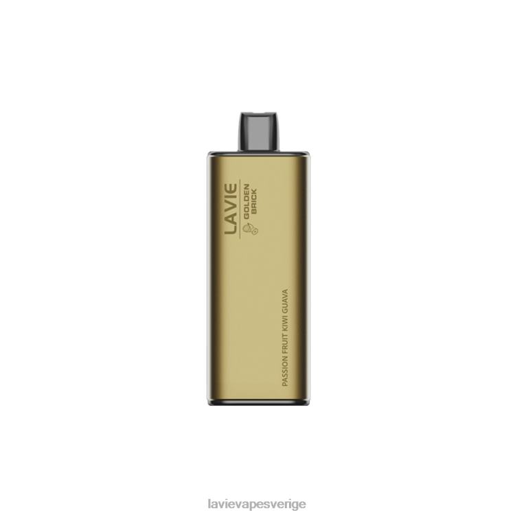 84X2663 Lavie Vape Pris | passionsfrukt kiwi guava LAVIE GOLDEN BRICK 10 000 bloss